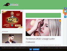 Tablet Screenshot of lissage.org